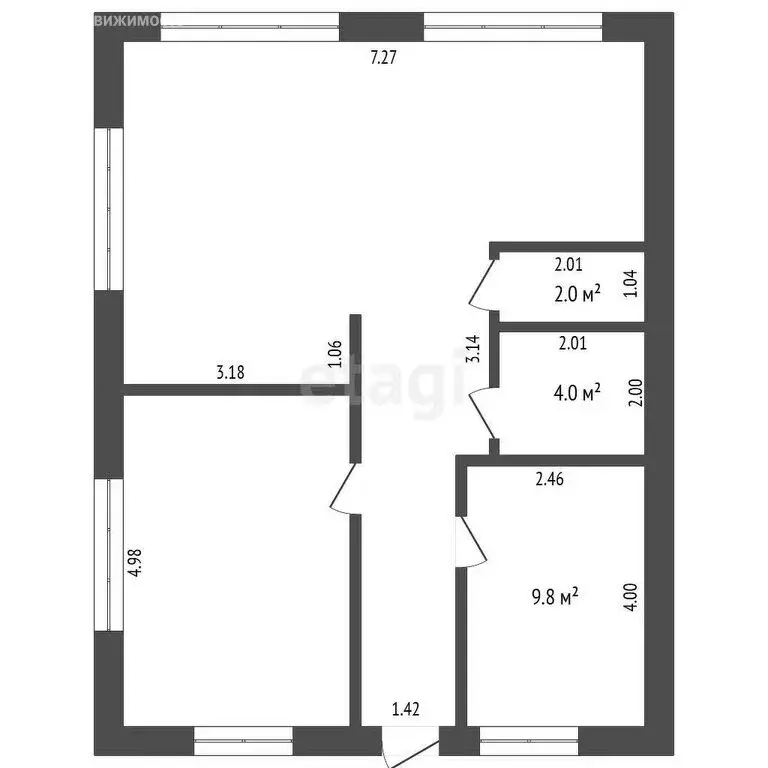 Дом в Минусинск, улица Утро-Сентябрьское (73 м) - Фото 1