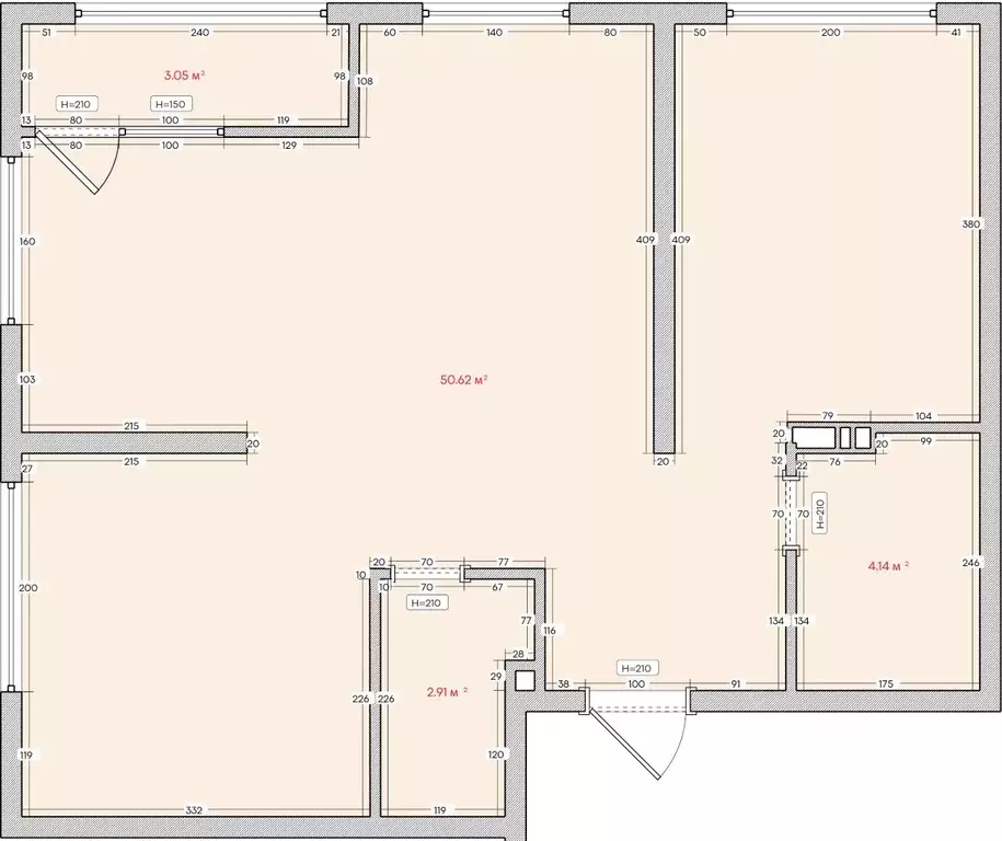 3-к кв. приморский край, владивосток ул. нейбута, 135с3 (59.8 м) - Фото 0