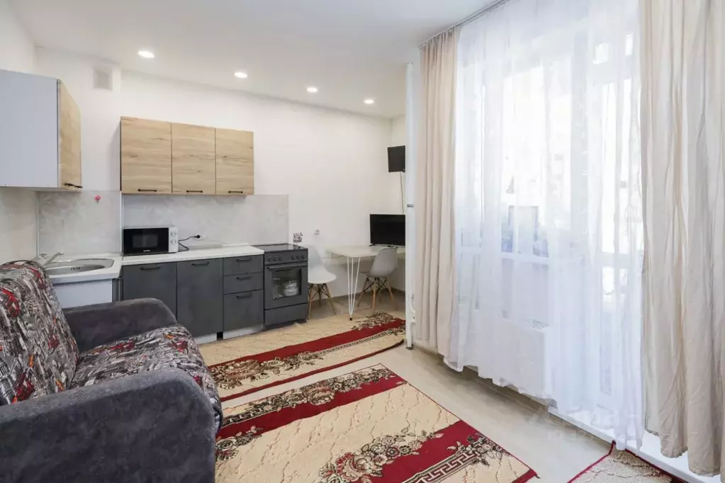 Студия Новосибирская область, Новосибирск ул. Титова, 252/2 (30.95 м) - Фото 1