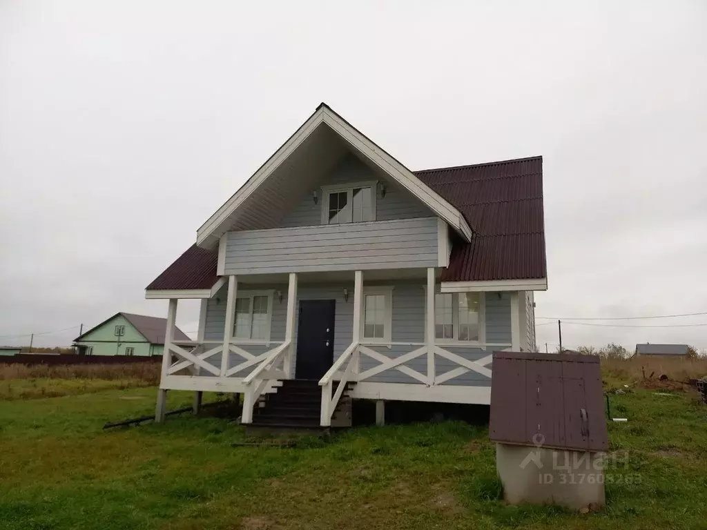 Дом в Вологодская область, Шекснинский район, д. Нифантово  (79 м) - Фото 1