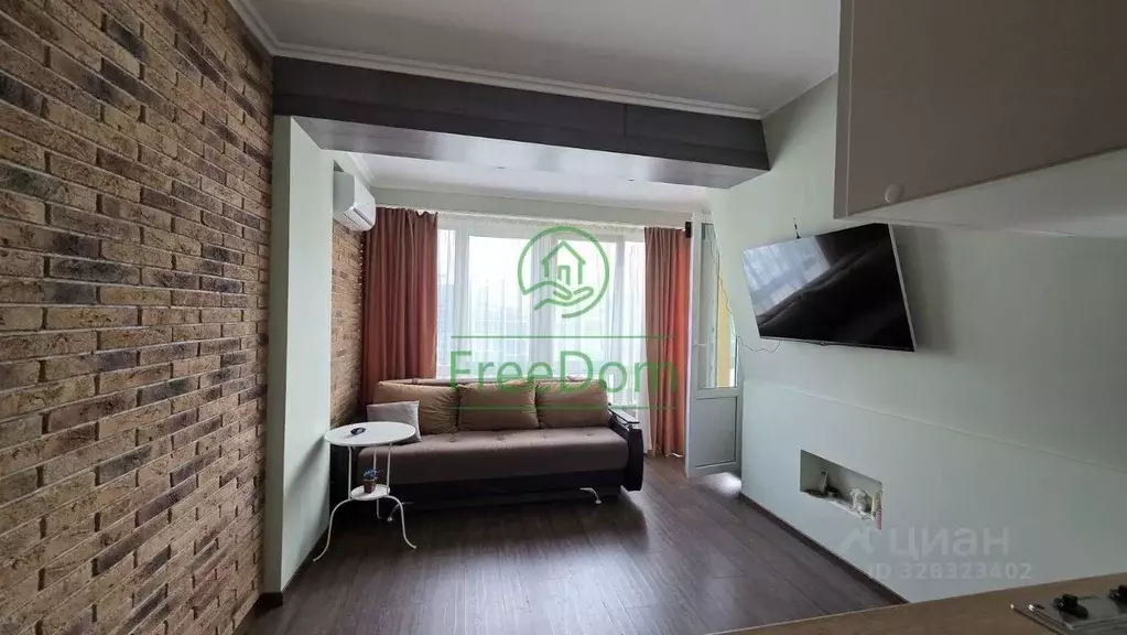 Студия Белгородская область, Белгород ул. Шевченко, 1 (26.7 м) - Фото 1