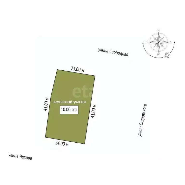 Участок в Амурская область, Благовещенск Свободная ул., 140 (10.0 ... - Фото 1