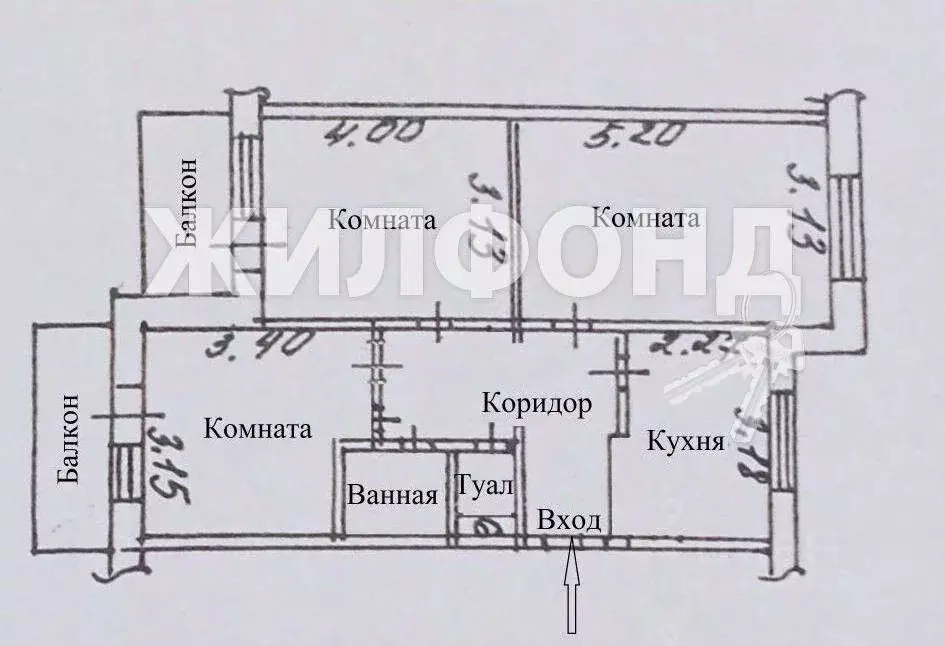 3-к кв. Белгородская область, Белгород Свято-Троицкий бул., 25 (58.4 ... - Фото 0