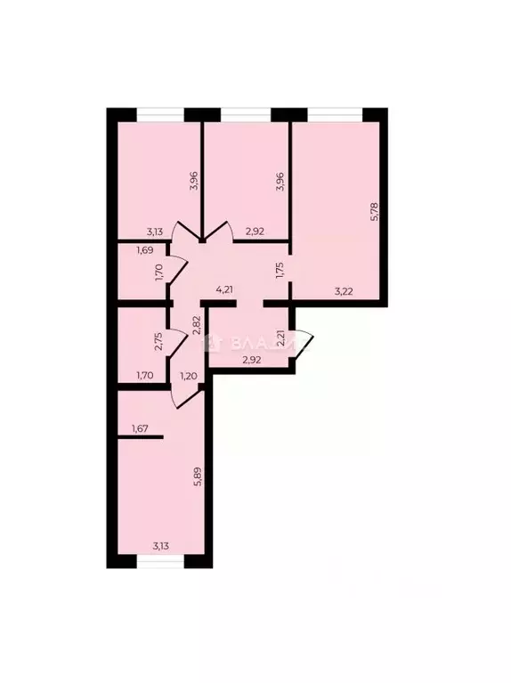 3-к кв. Москва ул. Римского-Корсакова, 11к4 (85.4 м) - Фото 2