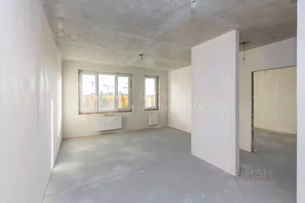 1-к кв. Тюменская область, Тюмень ул. Тимофея Кармацкого, 3 (50.4 м) - Фото 1