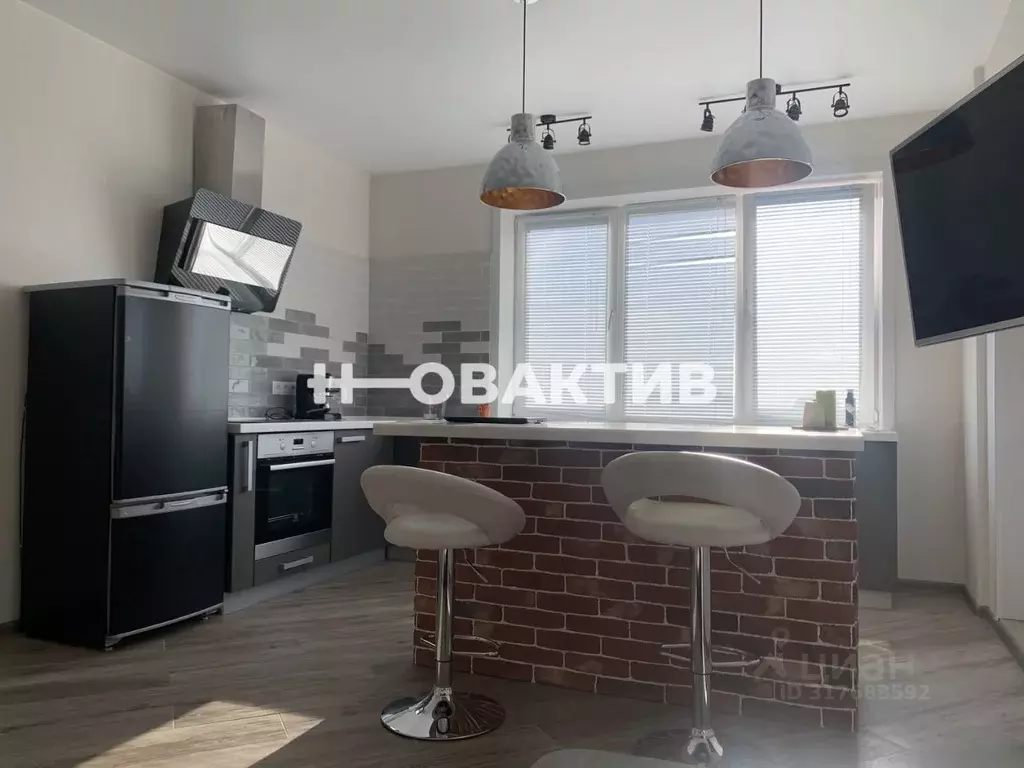 1-к кв. Новосибирская область, Новосибирск Приморская ул., 5 (46.9 м) - Фото 0