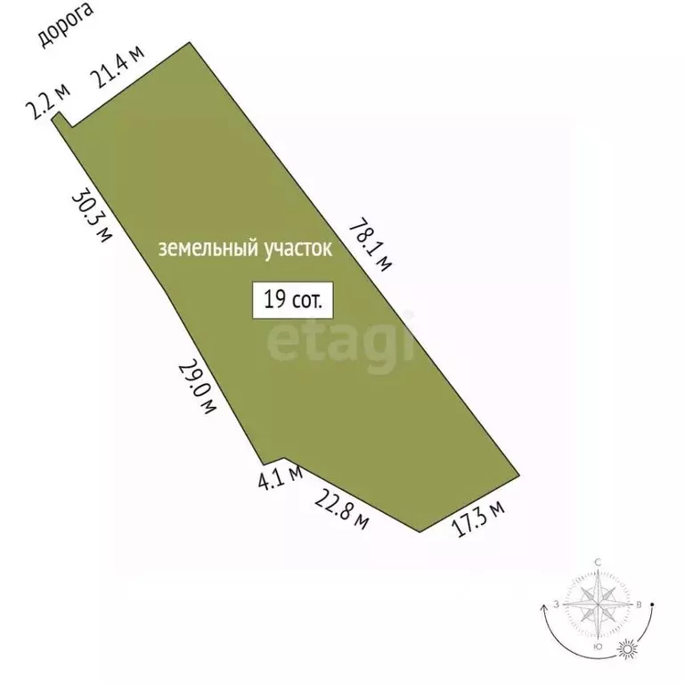 Участок в Вологодская область, Великоустюгский муниципальный округ, д. ... - Фото 1