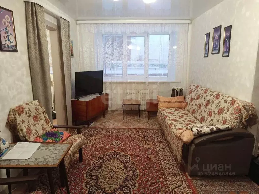 3-к кв. Кемеровская область, Анжеро-Судженск ул. Матросова, 106 (41.7 ... - Фото 1