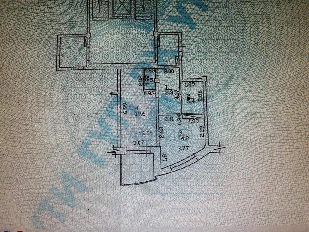 1-к. квартира, 50 м, 6/9 эт. - Фото 0