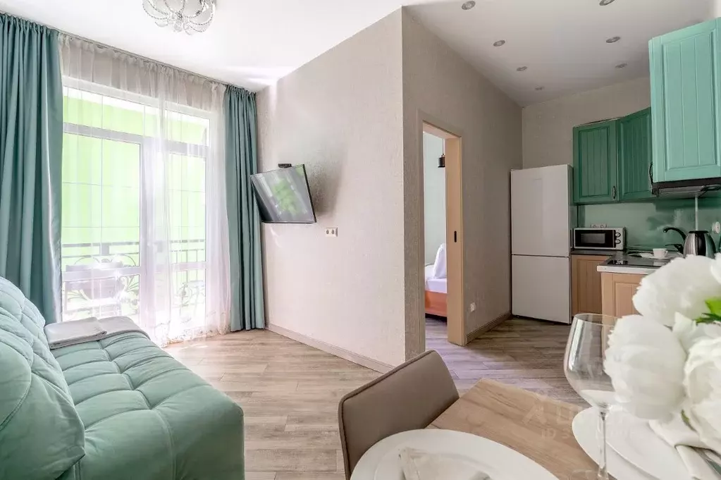 2-к кв. Краснодарский край, Сириус пгт ул. Таврическая, 7к5 (36.0 м) - Фото 1