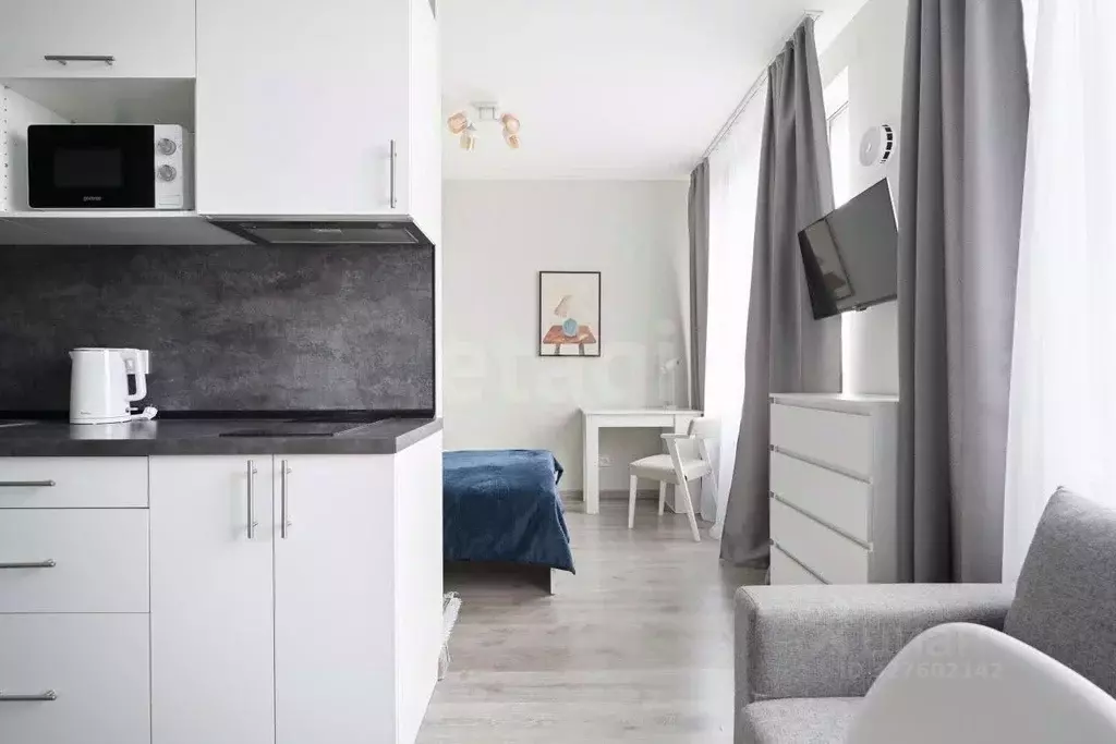 Студия Санкт-Петербург Витебский просп., 99к1 (26.7 м) - Фото 2