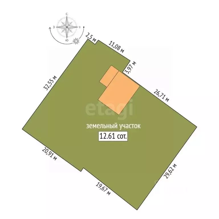 Участок в Амурская область, Благовещенск пос. Астрахановка, пер. ... - Фото 2