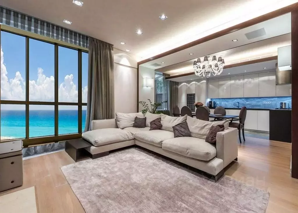 2-к кв. Краснодарский край, Сочи Центральный мкр, пер. Морской, 1к1 ... - Фото 1