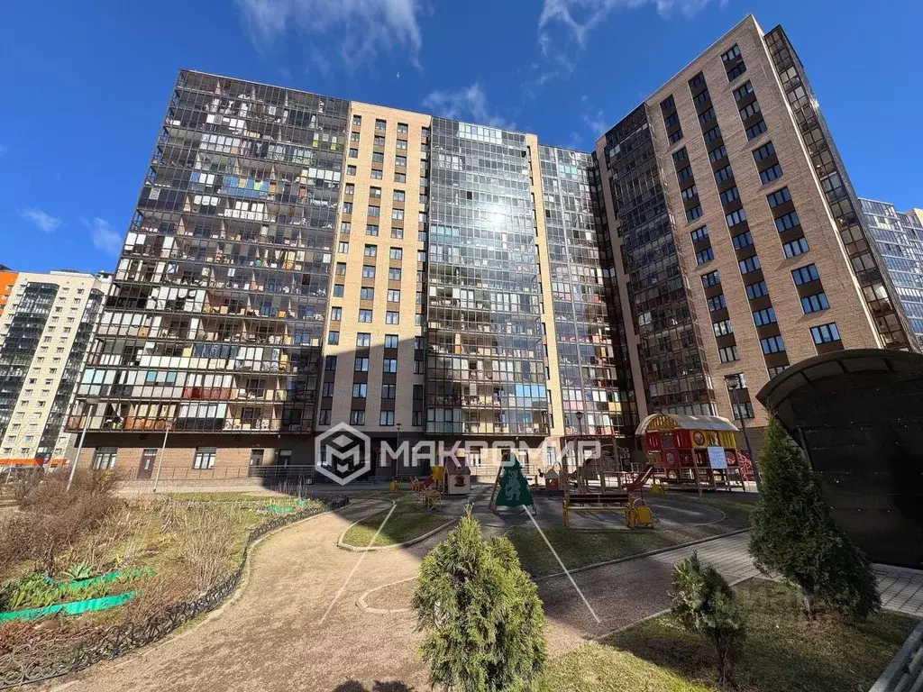 Студия Ленинградская область, Мурино Всеволожский район, бул. ... - Фото 1