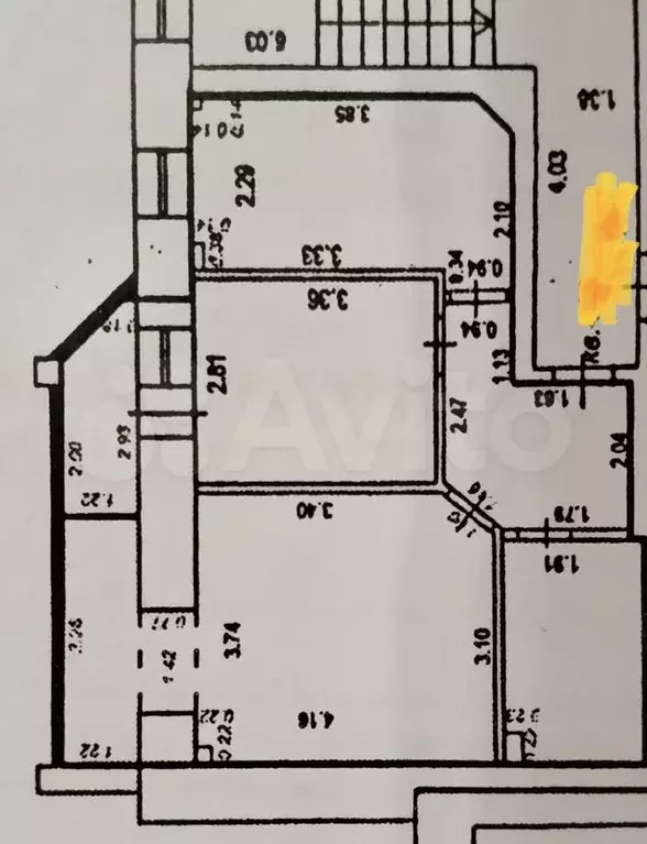 2-к. квартира, 54,5 м, 6/10 эт. - Фото 0