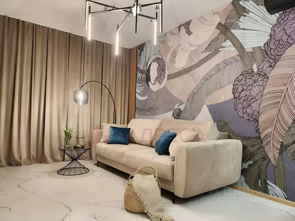 1-к кв. Татарстан, Казань ул. Павлюхина, 110Г (43.0 м) - Фото 0