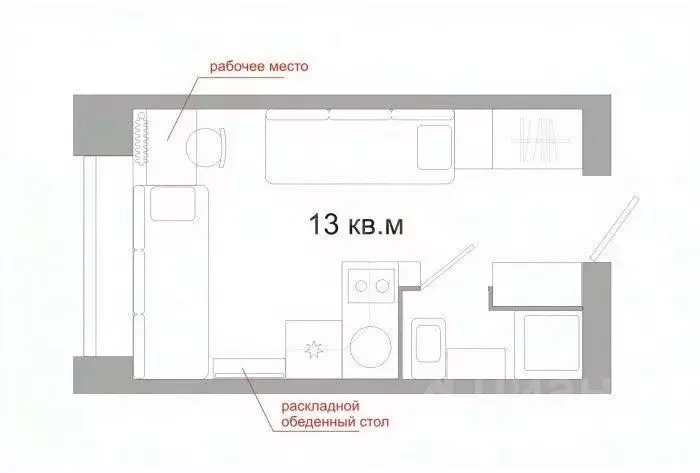 Студия Татарстан, Казань ул. Аделя Кутуя, 86а (12.8 м) - Фото 2