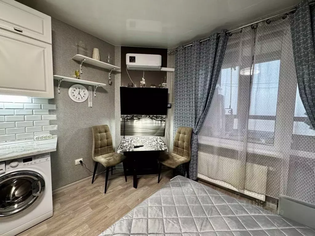 Студия Ленинградская область, Всеволожск ул. Шевченко, 12к4 (24.7 м) - Фото 1