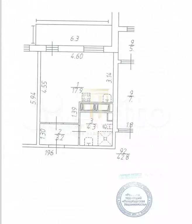 Квартира-студия, 26 м, 18/25 эт. - Фото 0