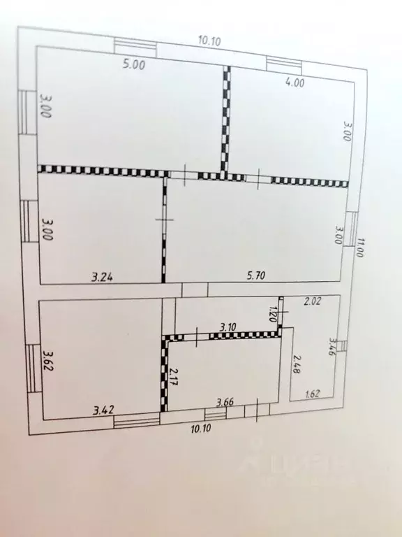 Дом в Орловская область, Мценский район, Отрадинское с/пос, с. ... - Фото 2