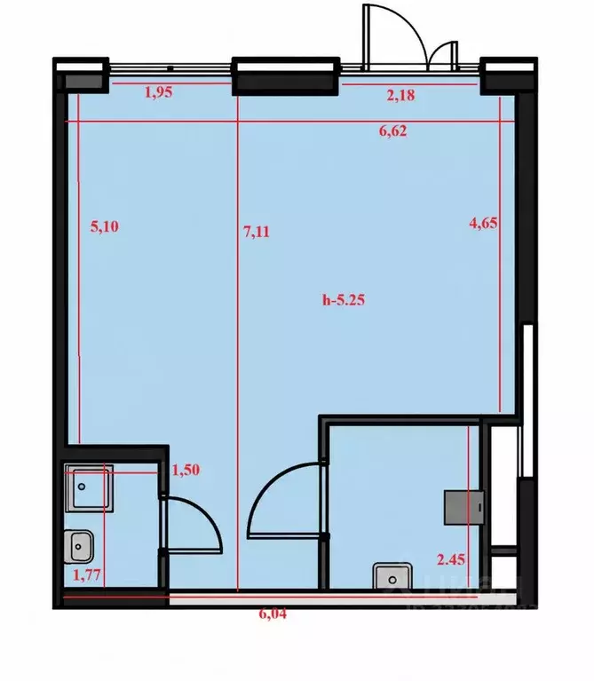 Помещение свободного назначения в Москва Тагильская ул., 4 (45 м) - Фото 2