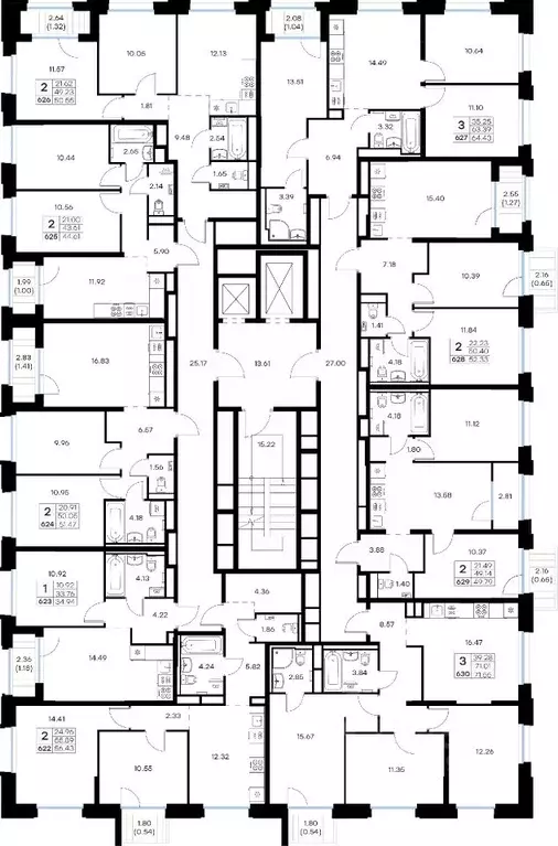1-к кв. Мурманская область, Мурманск Долина Уюта тер.,  (34.94 м) - Фото 2