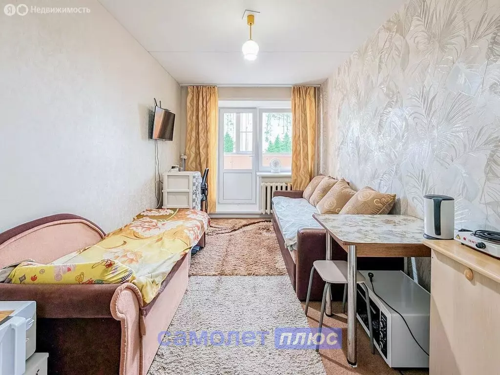 1-комнатная квартира: Чебоксары, улица Гоголя, 5к1 (18 м) - Фото 1