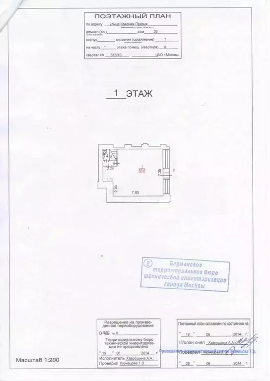 Торговая площадь в Москва ул. Красная Пресня, 36С1 (101 м) - Фото 2