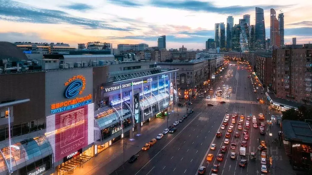 Торговая площадь в Москва пл. Киевского Вокзала, 2 (77 м) - Фото 1