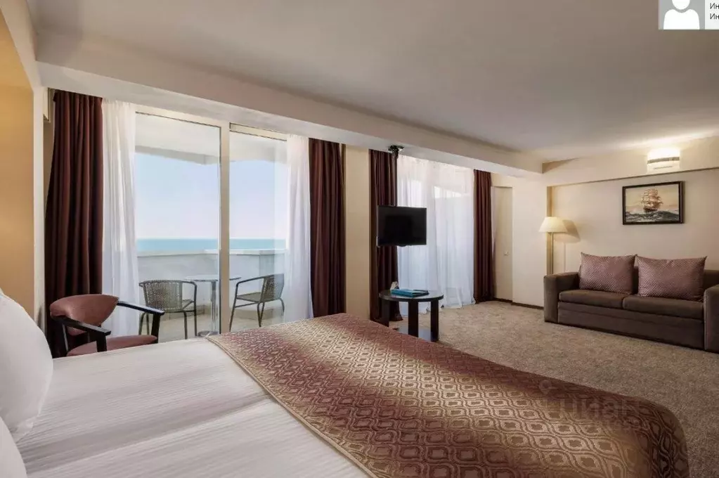 Комната Краснодарский край, Сочи ул. Черноморская, 4/1 (32.0 м) - Фото 1