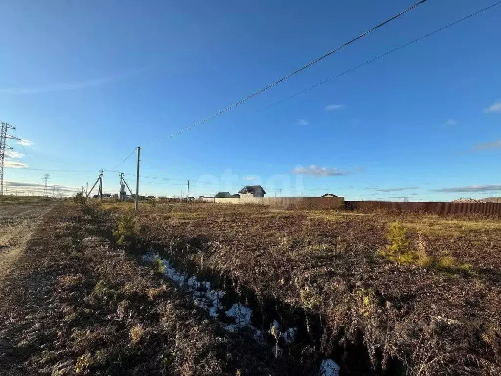Участок в Тюменская область, Тюменский муниципальный округ, д. Елань  ... - Фото 1