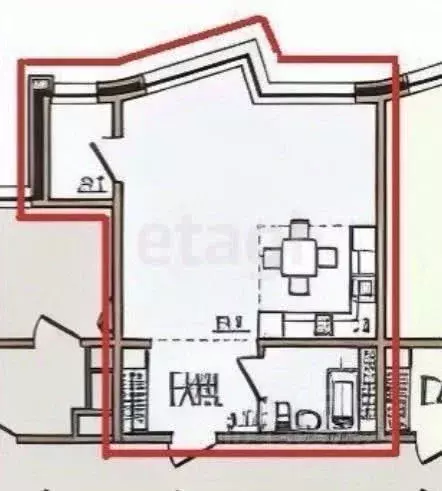 2-к кв. Иркутская область, Иркутск ул. Бородина, 4 (49.0 м) - Фото 2