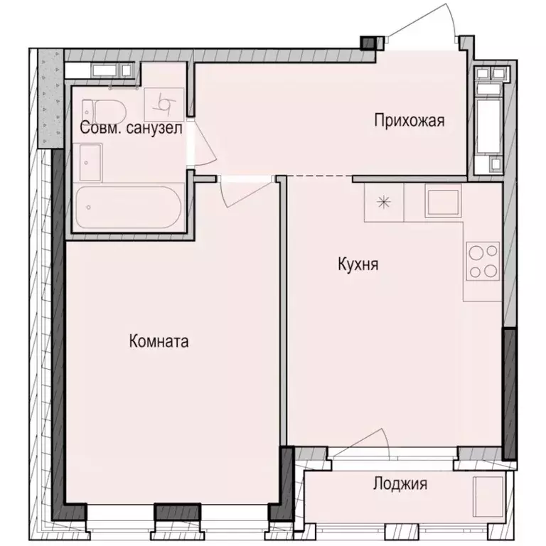 1-к кв. Татарстан, Казань Седьмое Небо жилрайон, Унай жилой комплекс ... - Фото 1