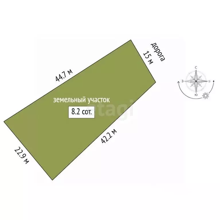 Участок в Саратовская область, Балашов Ветлянка мкр,  (8.0 сот.) - Фото 2