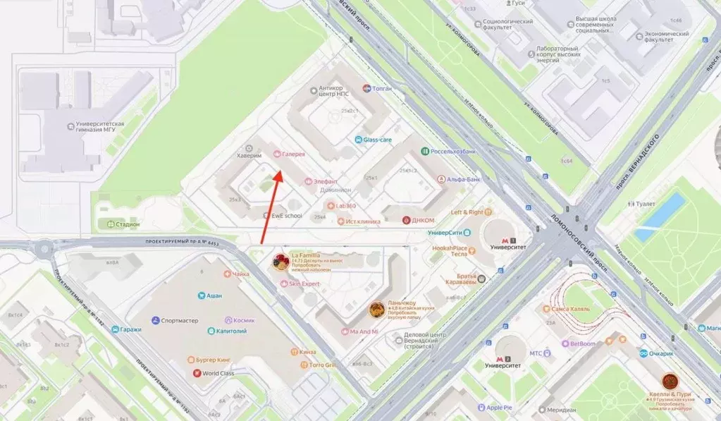 Гараж в Москва Ломоносовский просп., 25к3 (23 м) - Фото 2