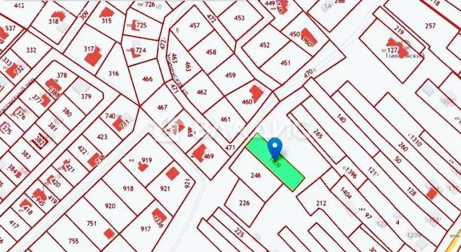 Участок в деревня Покровская, Знаменская улица (12 м) - Фото 1