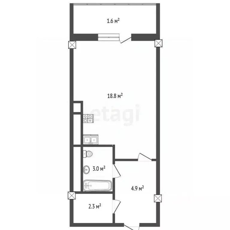 Студия Татарстан, Набережные Челны Сармановский тракт, 49 (29.0 м) - Фото 0