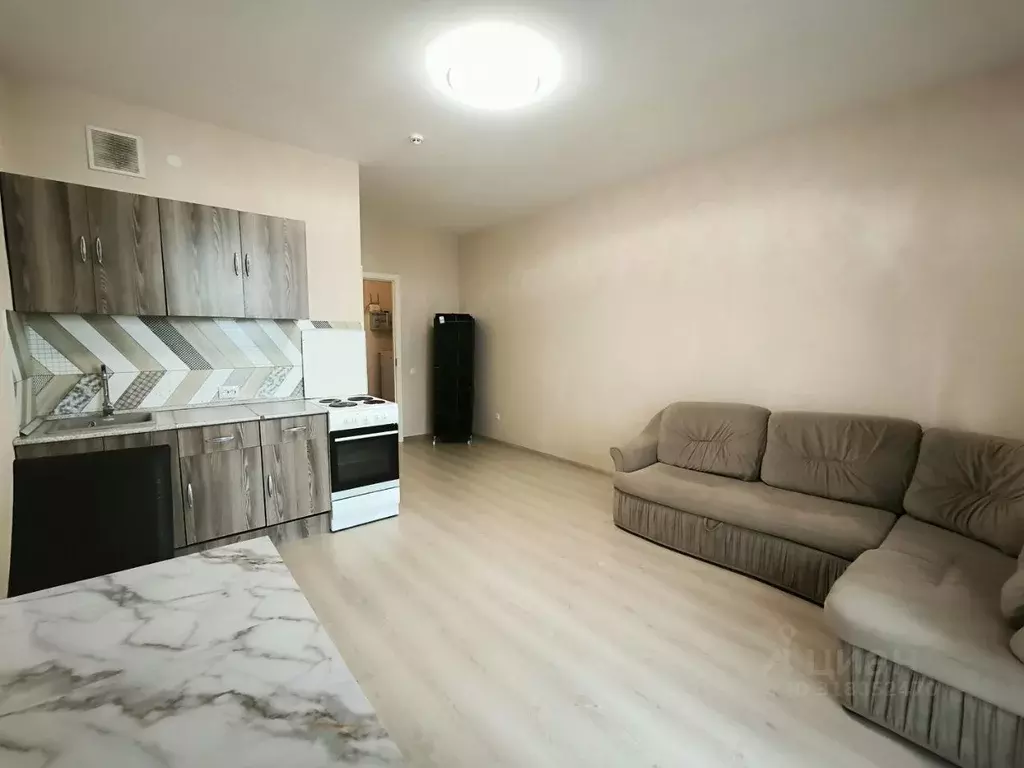 Студия Санкт-Петербург ул. Русановская, 19к3 (27.0 м) - Фото 1