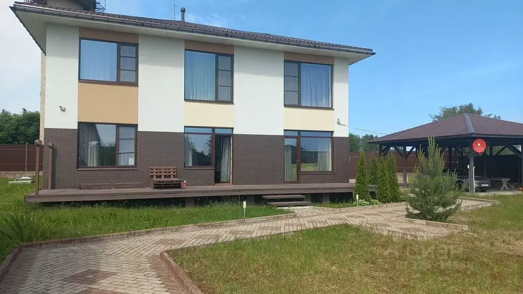 Дом в Ленинградская область, Приозерский район, Сосновское с/пос, д. ... - Фото 1