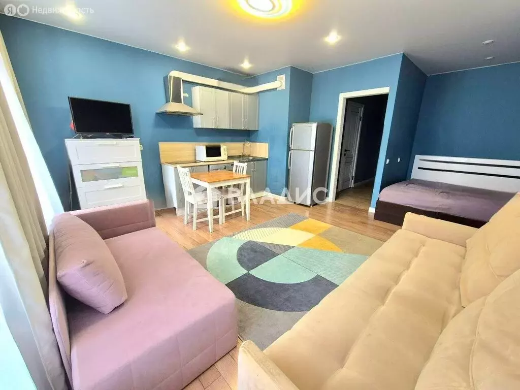 Квартира-студия: Казань, улица Братьев Батталовых, 20Ак2 (32.2 м) - Фото 2