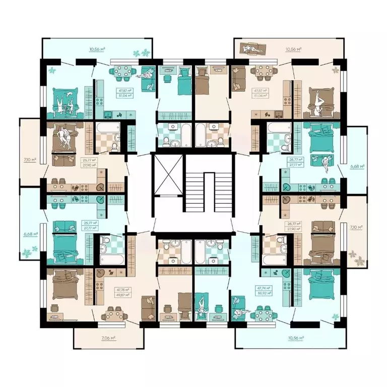 1-к кв. Приморский край, Владивосток ул. Грязелечебница (27.9 м) - Фото 1