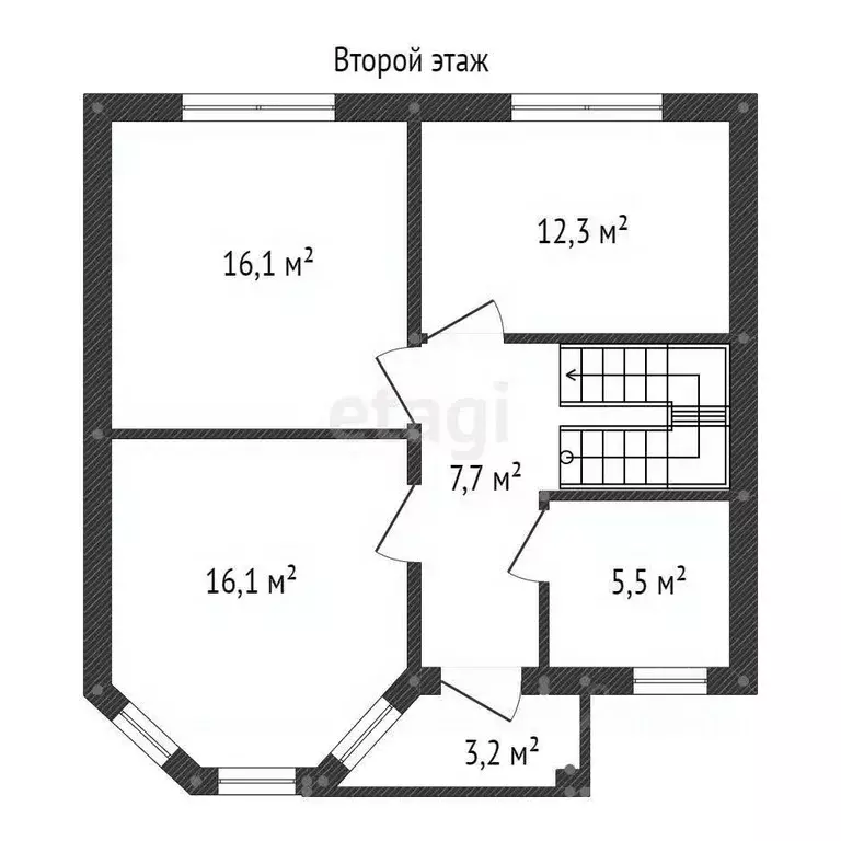 Дом в Башкортостан, Уфа городской округ, с. Нагаево  (136 м) - Фото 1
