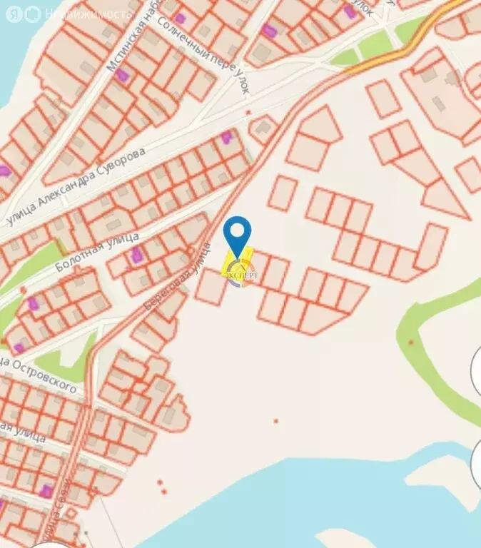 Участок в Боровичи, квартал Ланошино, Береговая улица, 2 (10 м) - Фото 0