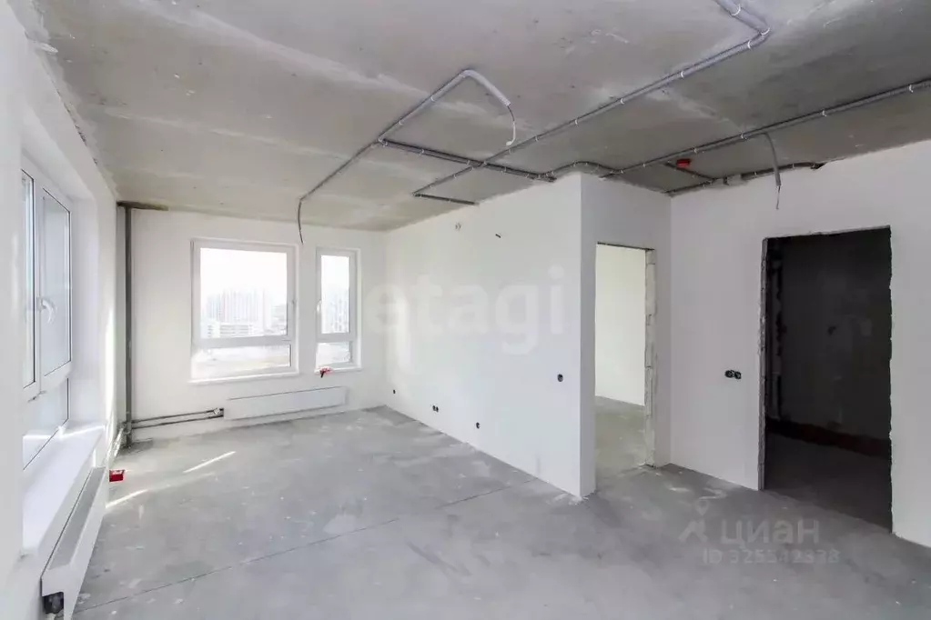 1-к кв. Тюменская область, Тюмень Полевая ул., 117к4 (47.6 м) - Фото 1