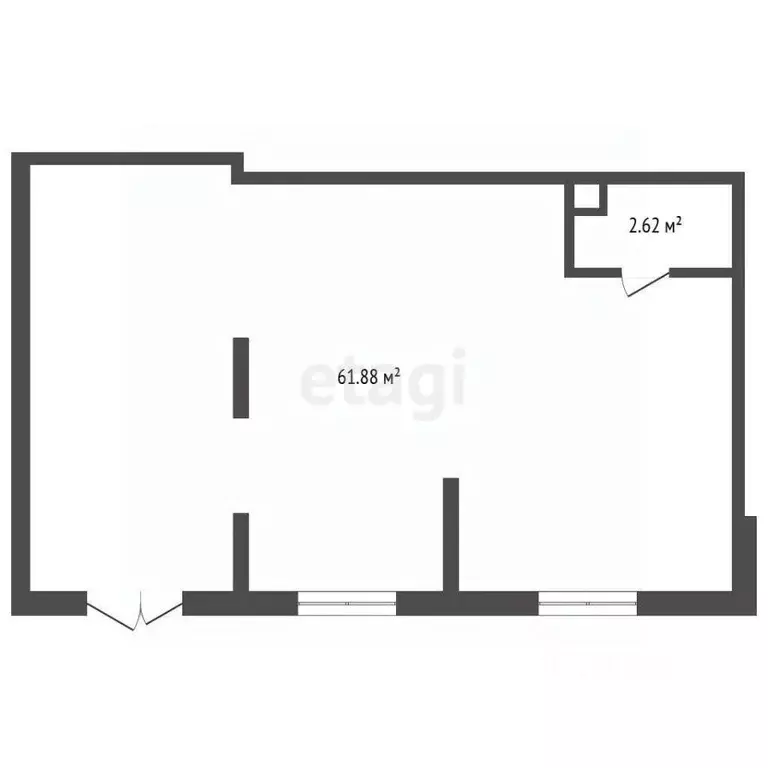 Помещение свободного назначения в Тюменская область, Тюмень Камчатская ... - Фото 1