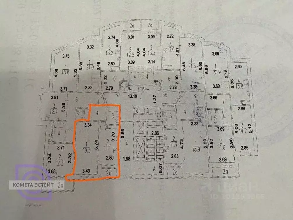 1-к кв. Москва Отрадный проезд, 3 (38.1 м) - Фото 2