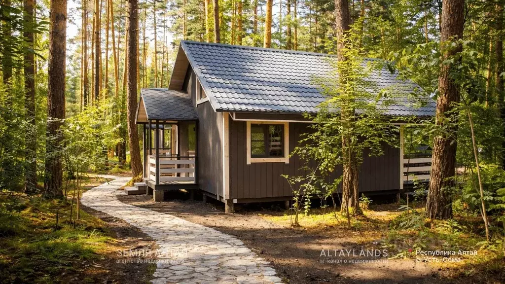Участок в Алтай, Чемальский район, пос. Усть-Сема пер. Верх-Барангол, ... - Фото 2