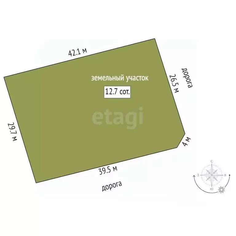 Участок в Тюменская область, Тюменский муниципальный округ, с. Каменка ... - Фото 2