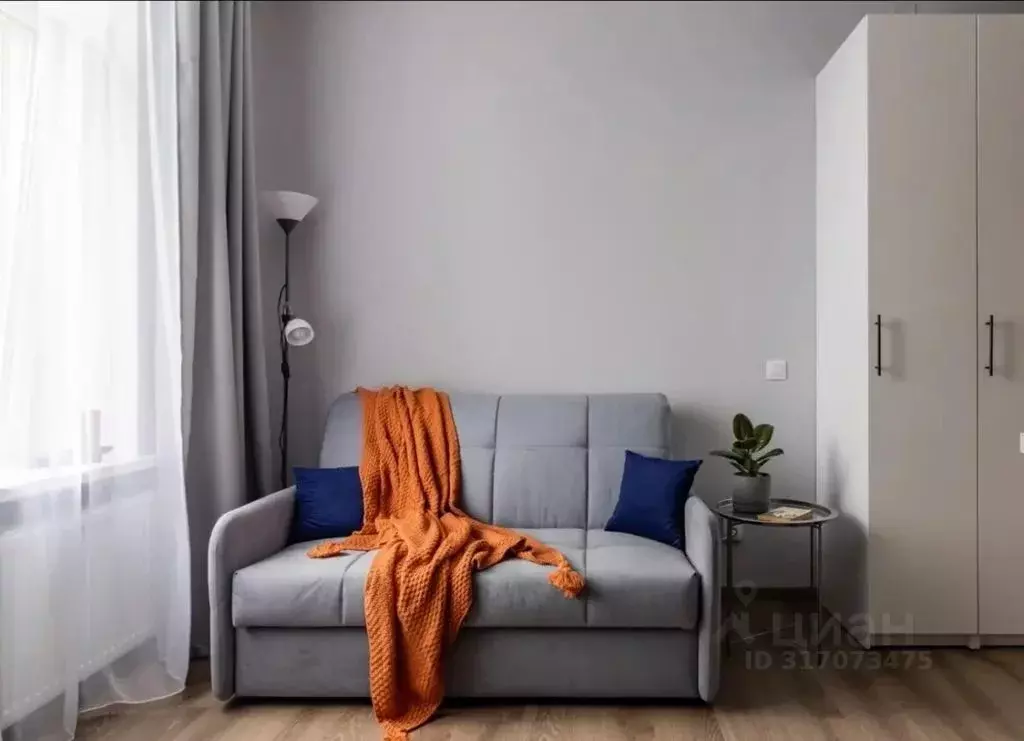 Студия Санкт-Петербург остров Канонерский, 17 (21.0 м) - Фото 0