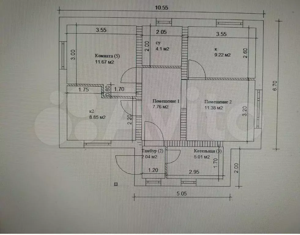 Дом 60 м на участке 7,7 сот. - Фото 0